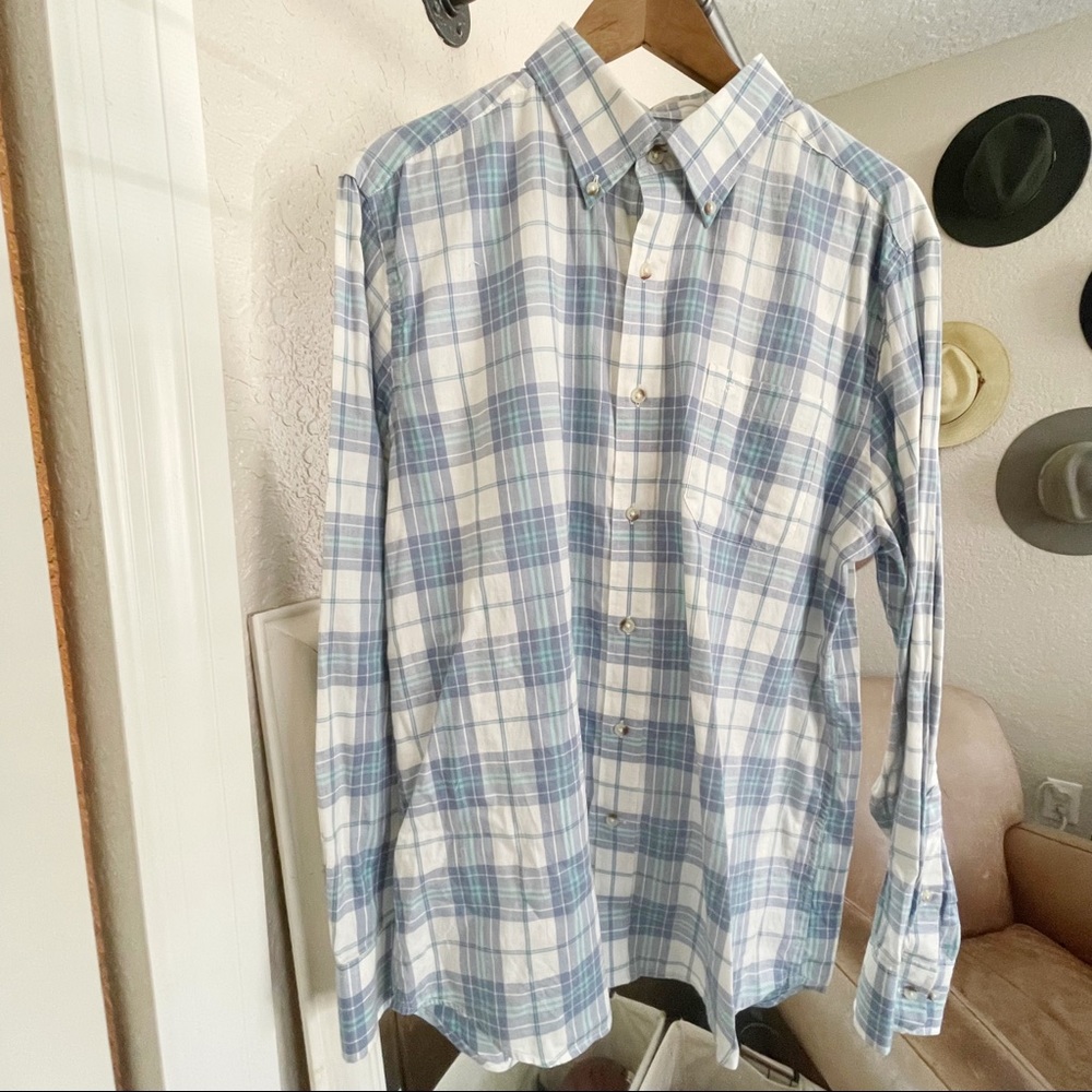 Southern Tide Plaid Sport Shirt
